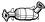 FONOS 28618 Catalytic Converter